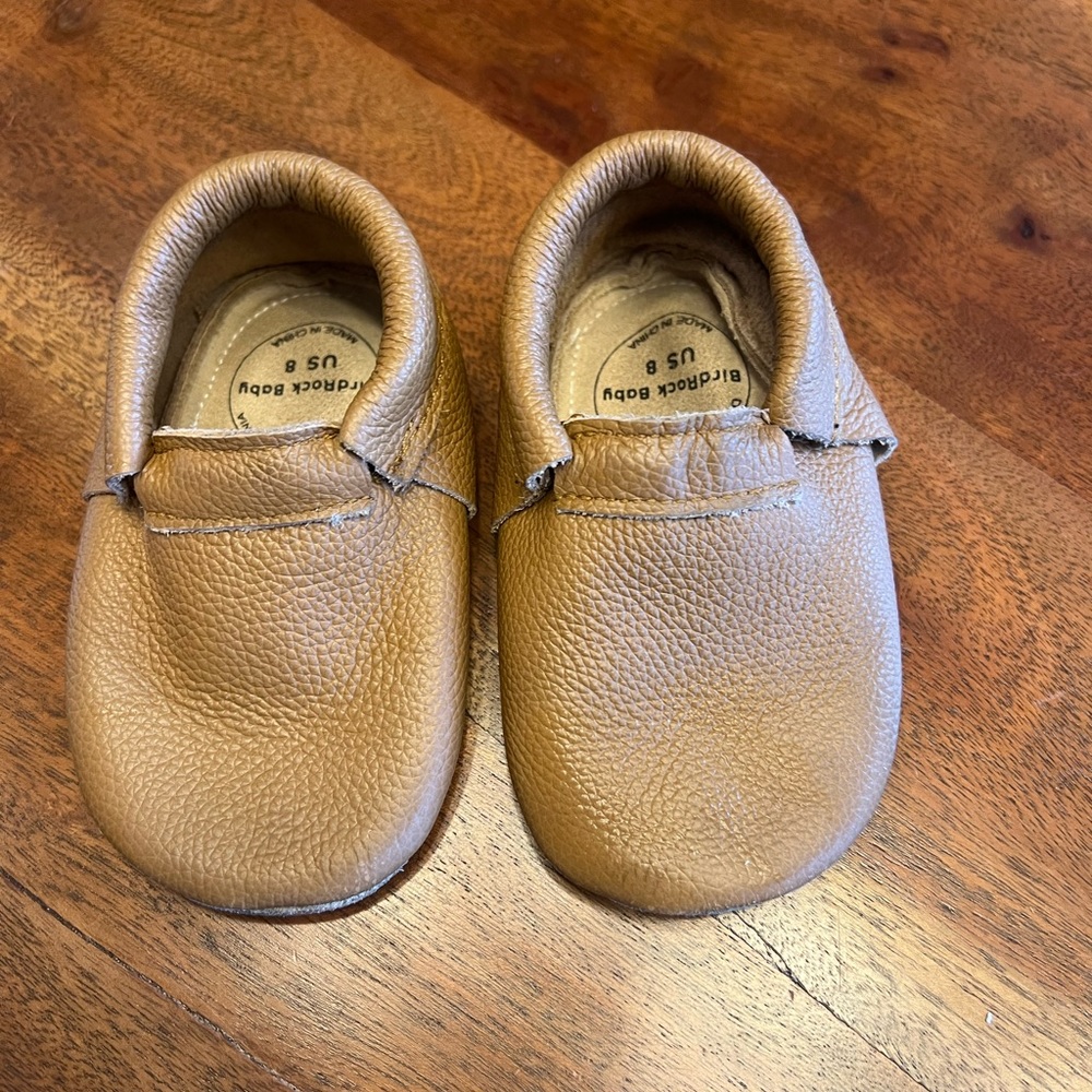 Bird rock baby shoes